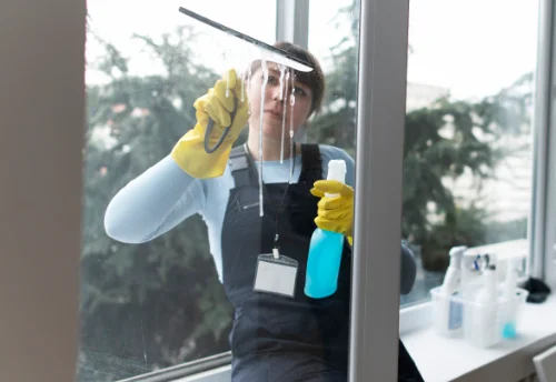 Nettoyage de vitres intérieures et extérieures à Breuil-le-Vert